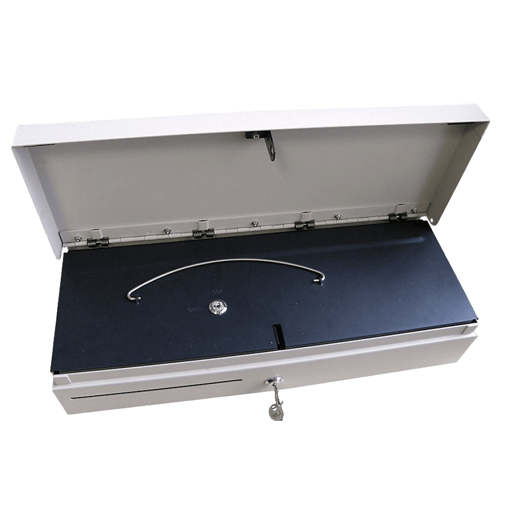 Sertar de Bani Sharp – 460 mm, Deschidere Electronică și Cheie - imagine 3