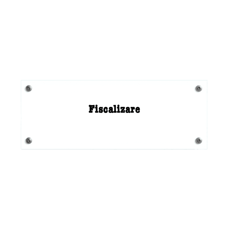 Fiscalizare