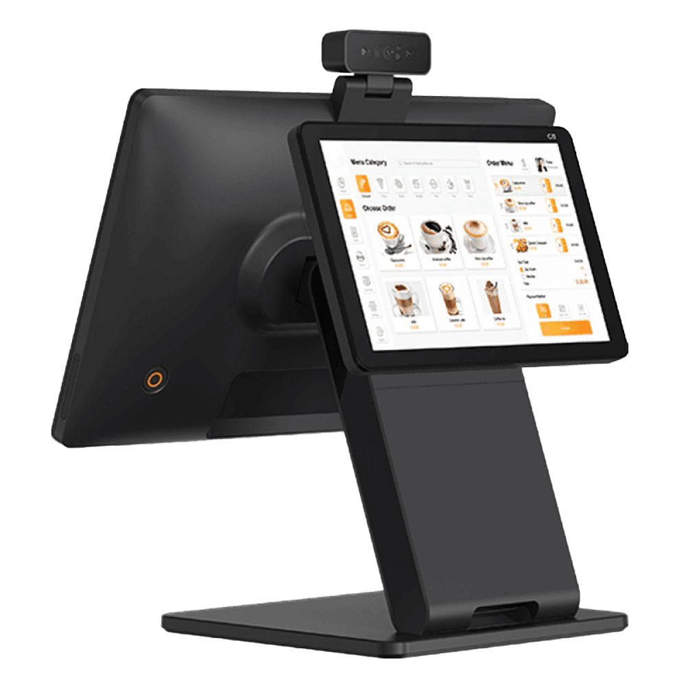 PosExpert C800 – Sistem POS All-in-One 15.6" cu Display Client 10.1", Android 13 - imagine 2