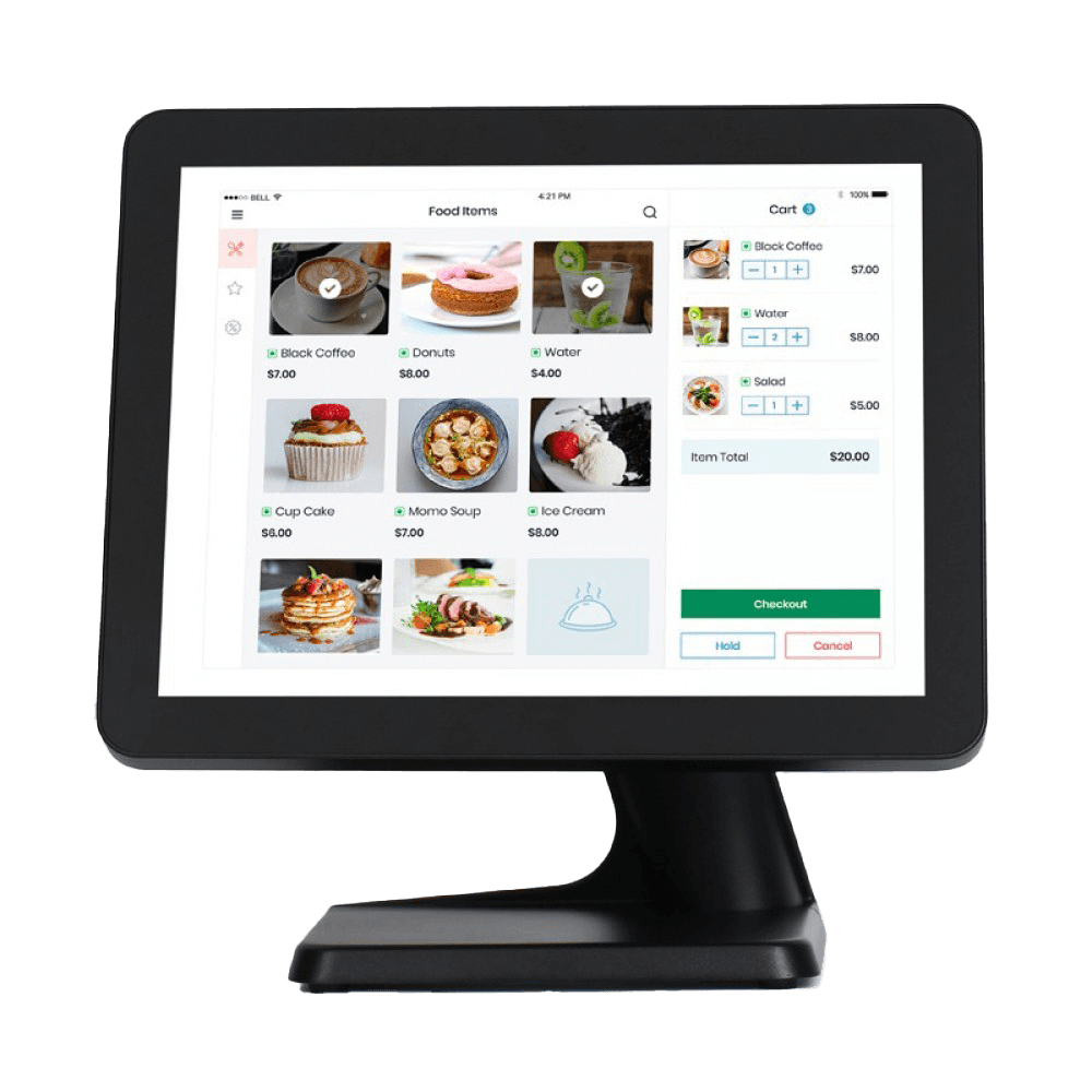 PosExpert 2 – Sistem POS All-in-One 15" Core i3 Gen 10, Wi-Fi, Windows 10 Pro - imagine 2