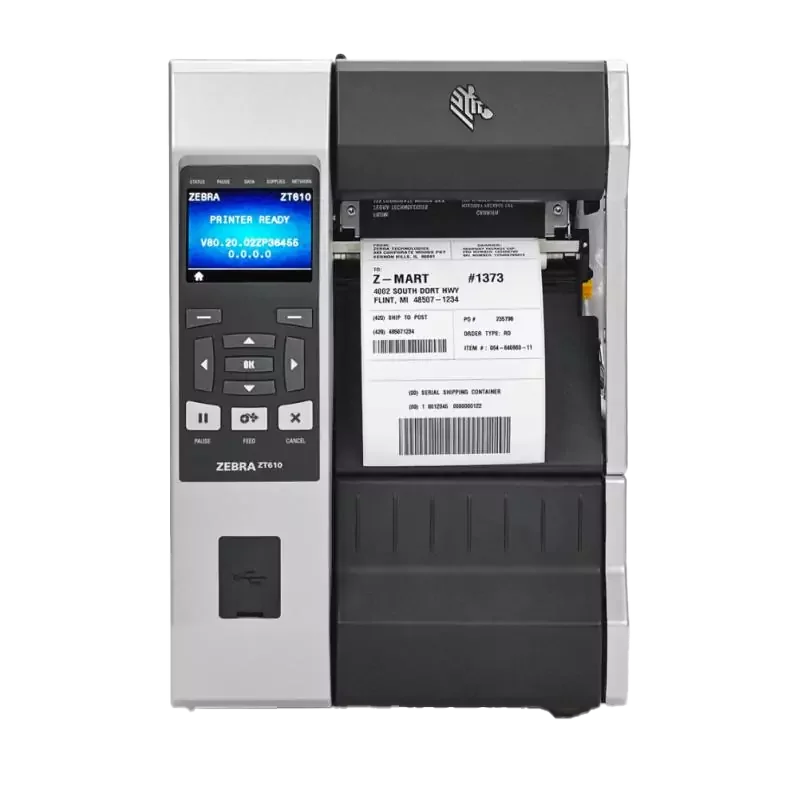 Zebra ZT610 RFID 300 dpi – Imprimantă Etichete Industrială - imagine 2