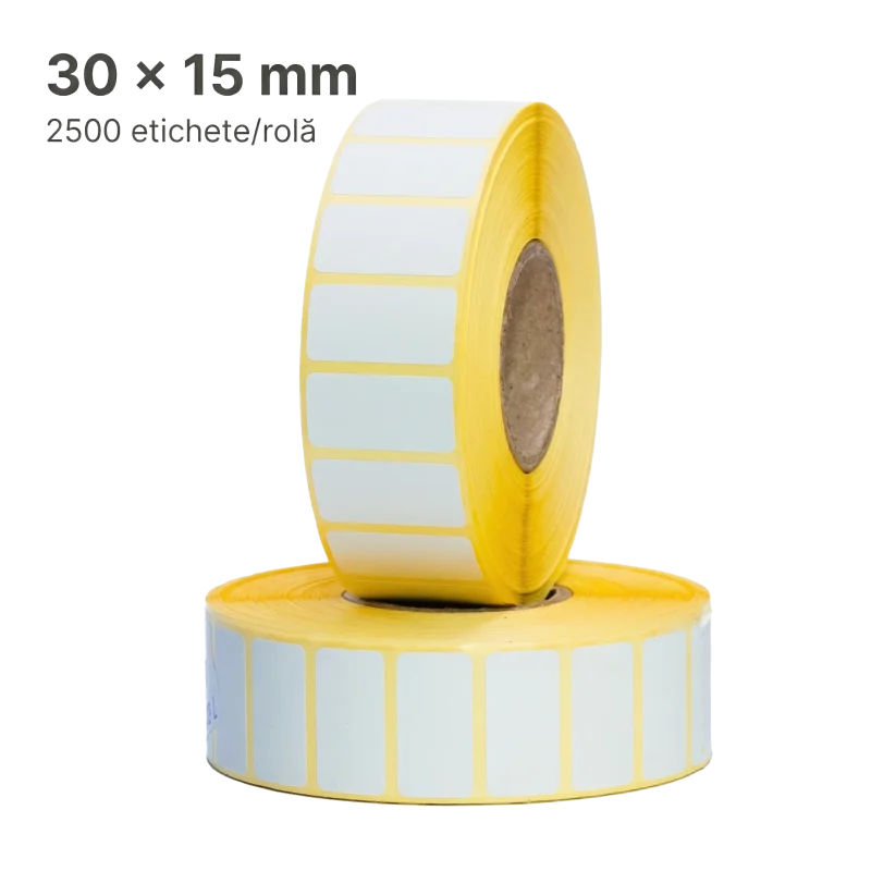 Etichete Termice A1010 30×15 mm – 2500/Rolă