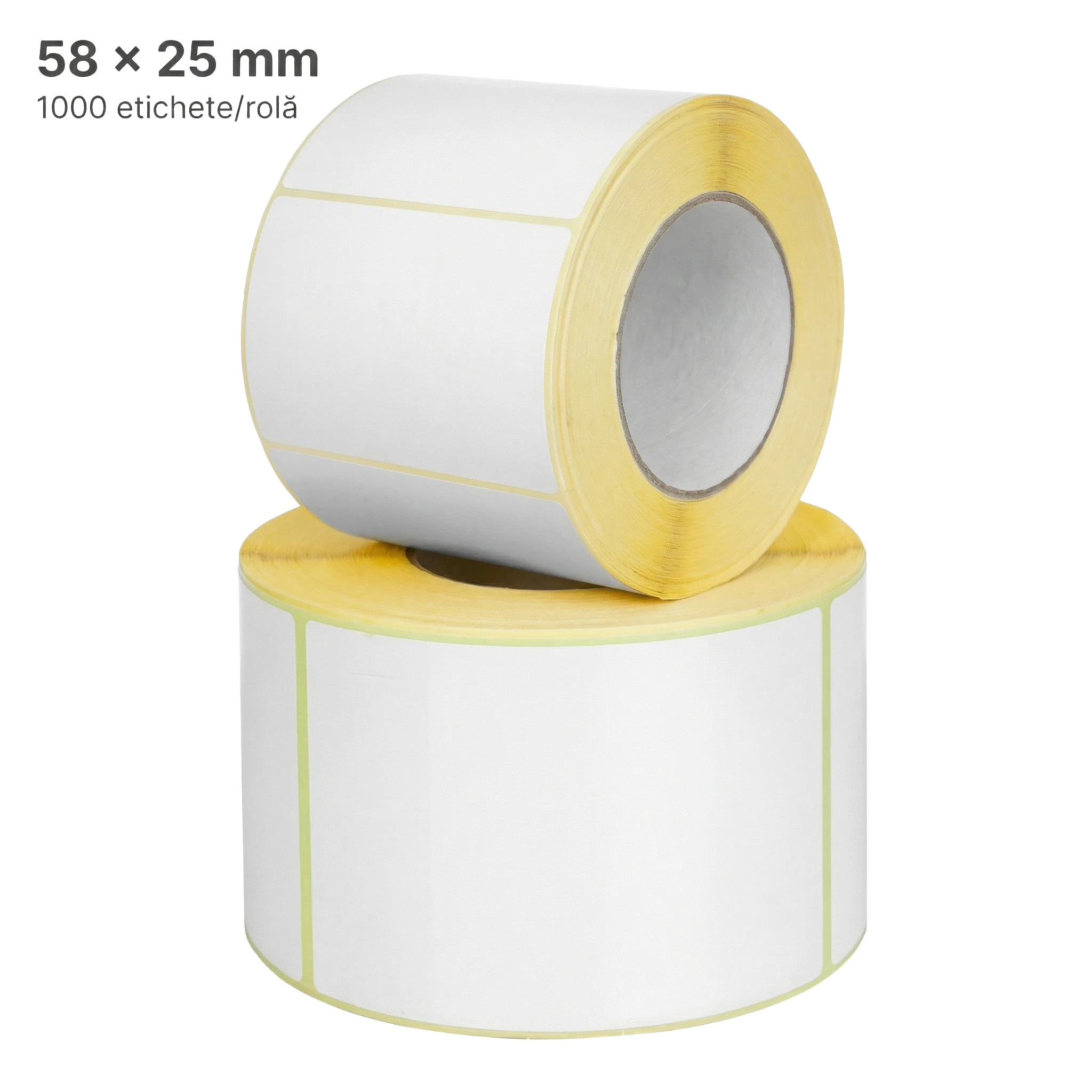 Etichete Thermal ECO H2510 58x25 mm, FI 40 mm