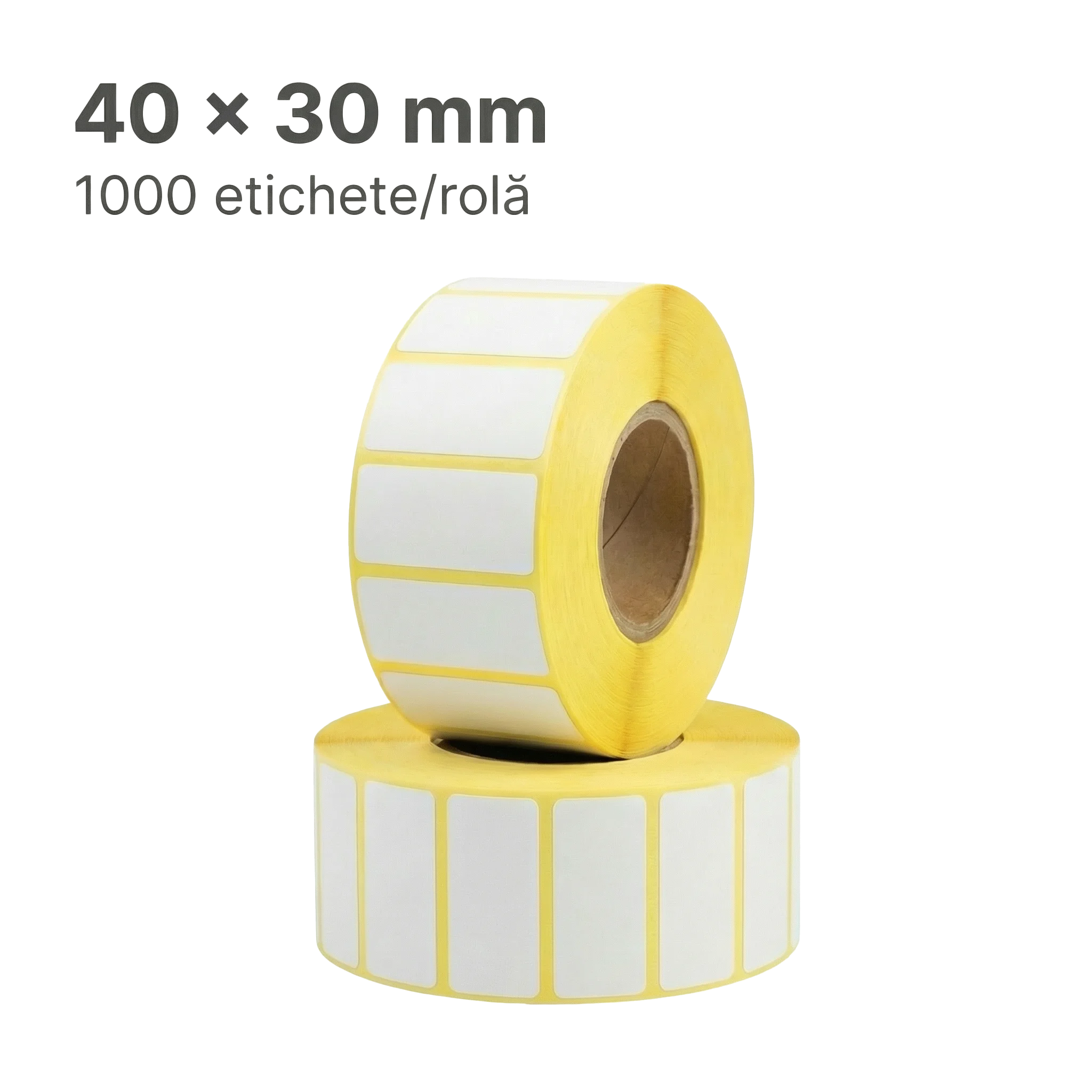 Etichete Thermal ECO H2510 ECO 40x30 mm, 1000/rolă, FI 40 mm