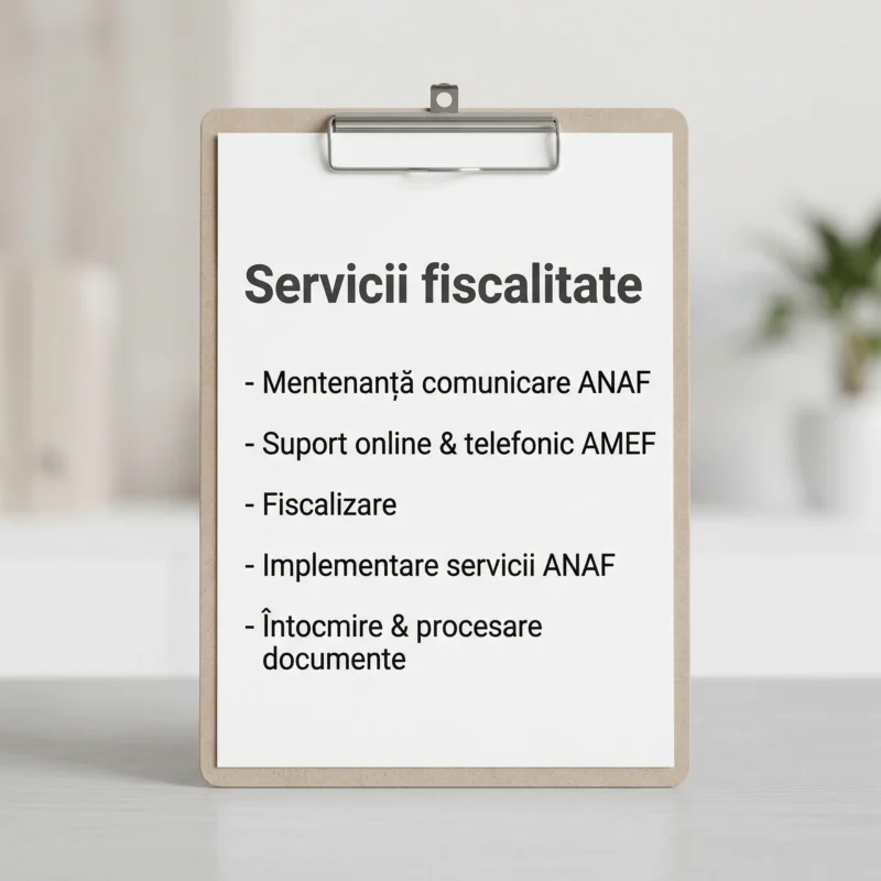 Servicii fiscalitate